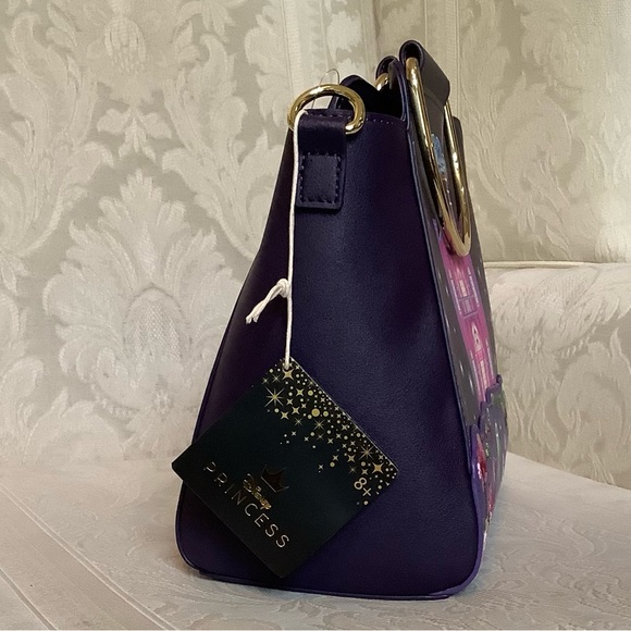 Loungefly Disney Tiana’s Place Crossbody Satchel Bag Purse Princess & Frog - Picture 4 of 9